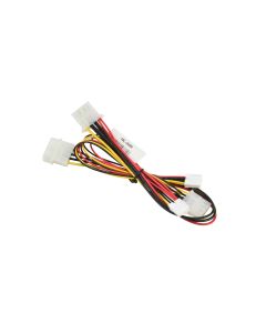 Supermicro 4-Pin Peripheral Connector 35/25/25/12cm to 2x 4-Pin Peripheral + 2x FDD Connector Cable (CBL-0099)