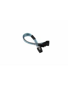 Supermicro Internal iPASS Molex SFF-8087 23cm with Sideband 25cm Cable (CBL-0118L-02)
