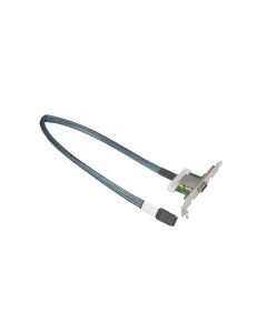 Supermicro Internal to External 1 Port MiniSAS Full Height Cascading 61cm Cable (CBL-0167L)