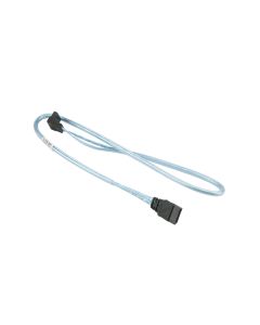 Supermicro SATA Round Straight-Right Angle 48cm Cable (CBL-0227L)