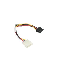 Supermicro 15cm 4-Pin Peripheral Connector to 15-Pin SATA Power with Latch Extension Cable (CBL-0322L)