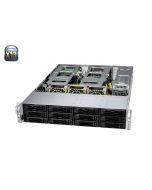 Supermicro SYS-621C-TN12R 2U Rackmount X13 DP CloudDC SuperServer