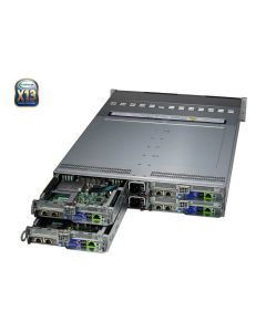 Supermicro SYS-221BT-HNTR 2U 4-Node Rackmount X13 DP BigTwin SuperServer