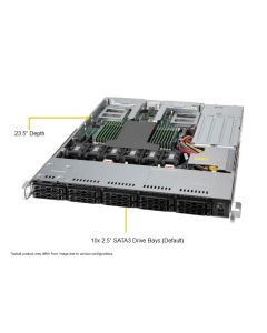Supermicro AS -1114CS-TNR-EU 1U Rackmount UP CloudDC SuperServer