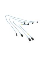 Supermicro SATA Set of Round Straight-Right Angle 56/45.5/35/23cm Cable (CBL-0186L)