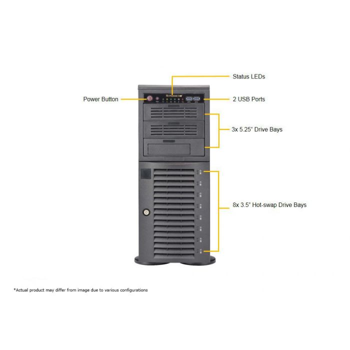 Supermicro Full-Tower SYS-7049A-T Workstation | Supermicro Supermicro Full-Tower SYS-7049A-T Workstation | Supermicro