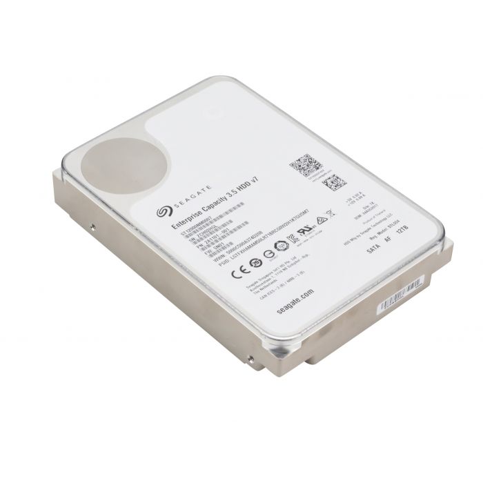 Seagate Exos X12 12TB 3.5” SATA3 HDD-T12T-ST12000NM0007 Internal Enterprise Hard  Drive