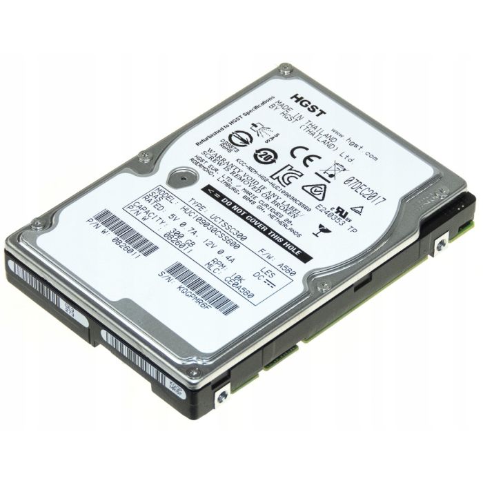 HGST 600GB 2.5" SAS2 HDD-2A600-HUC109060CSS60 Internal Hard Drive