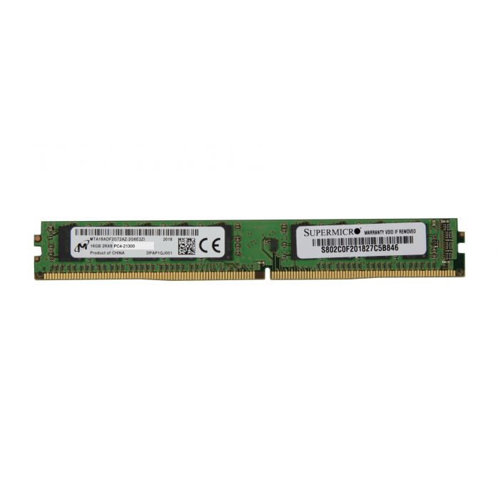 Supermicro 16GB 288-Pin DDR4 3200 (PC4 21300) Server Memory Supermicro 16GB 288-Pin DDR4 3200 (PC4 21300) Server Memory