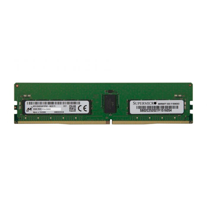 Supermicro 32GB 288-Pin DDR4 3200 (PC4 25600) Server Memory Supermicro 32GB 288-Pin DDR4 3200 (PC4 25600) Server Memory