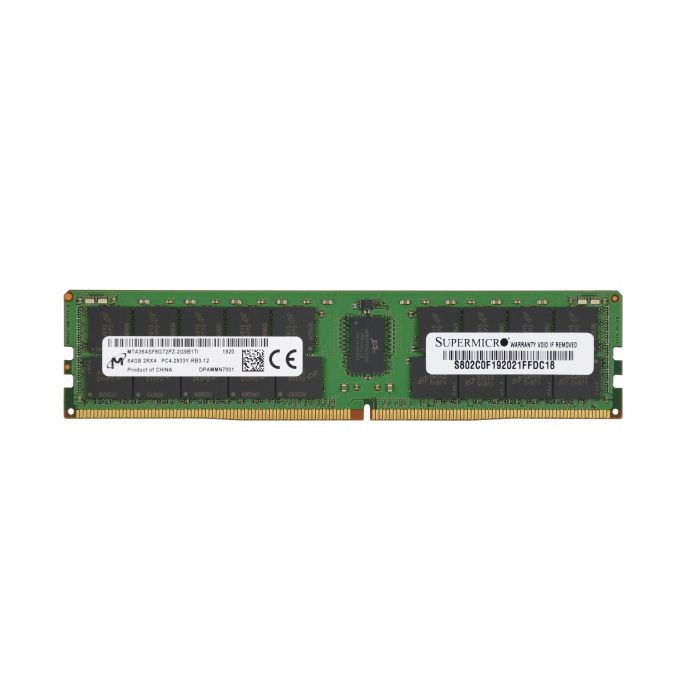 Micron 64GB DDR4 2933 MEM-DR464MC-ER29 Server Memory Micron 64GB DDR4 2933 MEM-DR464MC-ER29 Server Memory