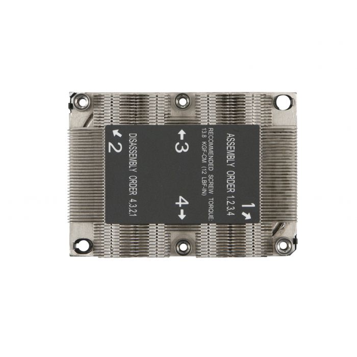 Supermicro SNK-P0067PS 1U Passive CPU Heat Sink For LGA-3647 Supermicro SNK-P0067PS 1U Passive CPU Heat Sink For LGA-3647