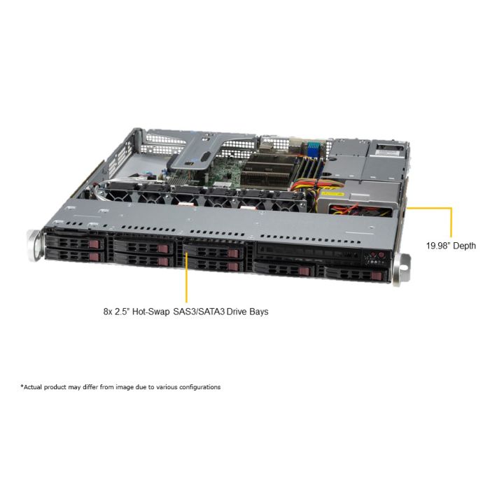 Supermicro SuperServer SYS-110T-M 1U Mainstream System Supermicro SuperServer SYS-110T-M 1U Mainstream System