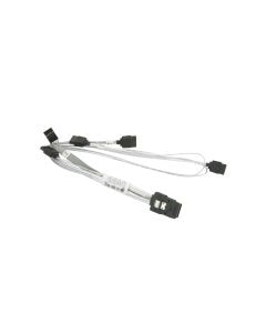 Supermicro Internal MiniSAS to 4 SATA 46/33/23/13cm with Sideband 15cm Cable (CBL-0176L-02)